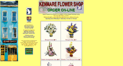 Desktop Screenshot of kenmareflowershop.com